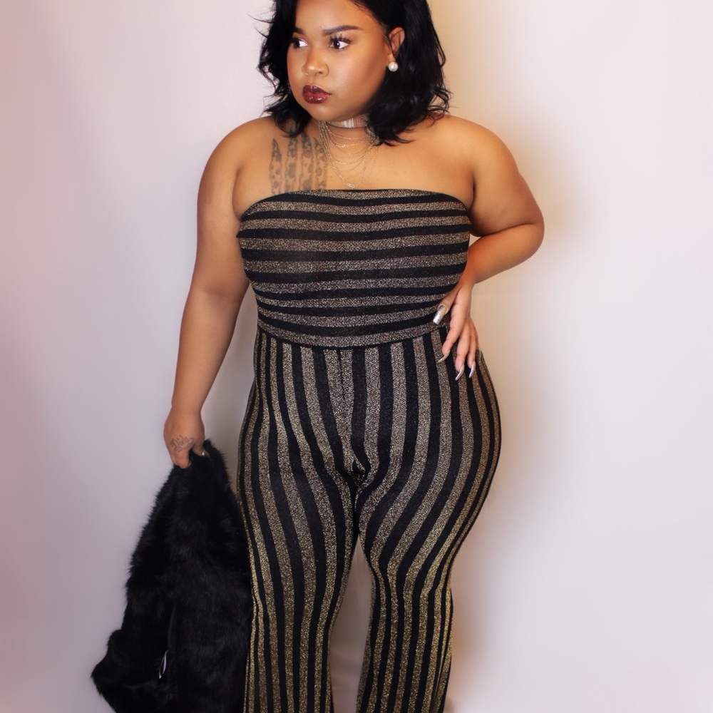 Shimmer body suit